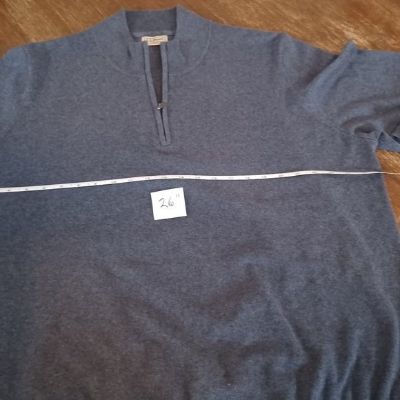 Men's Cotton & Cashmere Sweater, LL Bean, XXL - Picture 4 of 7